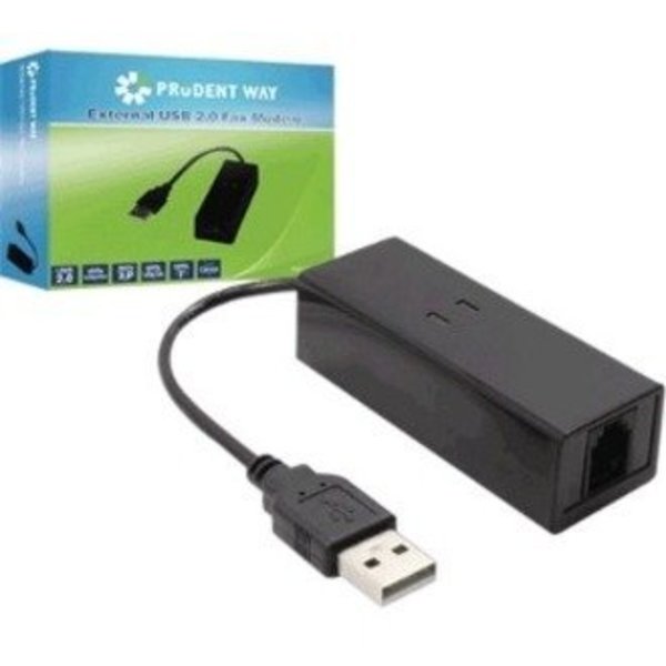 Prudent Way External Usb 2.0 Fax Modem PWI-USB-FAX